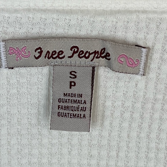 Free People Santa Clara thermal in alabaster, size S - Picture 2 of 7